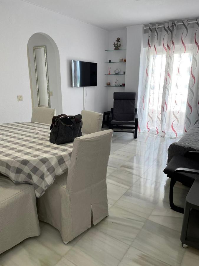 Noria 2, Pied Dans Le Sable, Magnifique Vue Mer, Piscine, Garage, Climatisation San Luis de Sabinillas Exterior foto